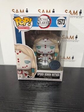 Funko Pop Demon Slayer Anime Spider Demon Mother 1573  + Protector